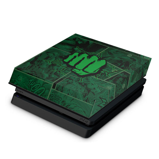 PS4 Slim Capa Anti Poeira - Hulk Comics