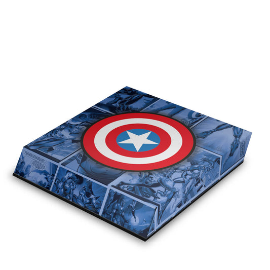 PS4 Slim Capa Anti Poeira - Capitão América Comics