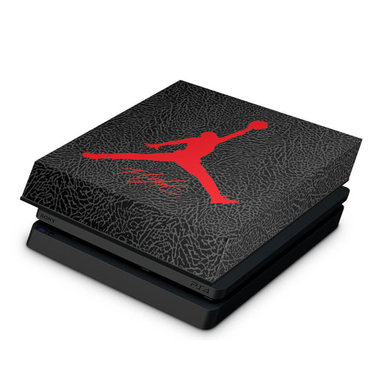 PS4 Slim Capa Anti Poeira - Air Jordan Flight