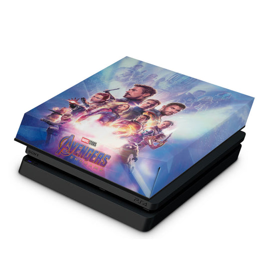 PS4 Slim Capa Anti Poeira - Vingadores Ultimato Endgame