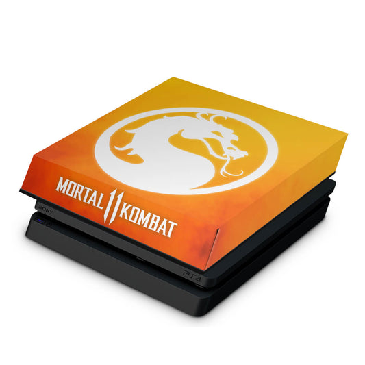 PS4 Slim Capa Anti Poeira - Mortal Kombat 11