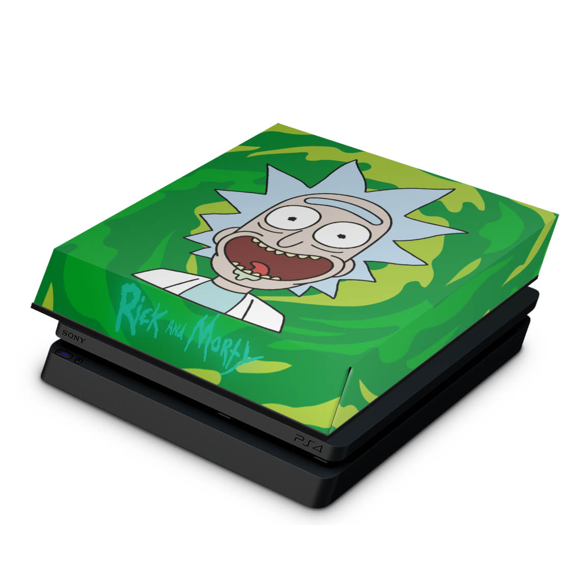 PS4 Slim Capa Anti Poeira - Rick Rick and Morty