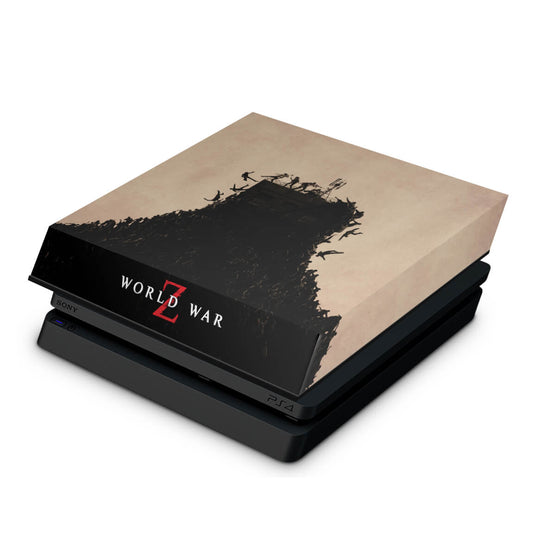 PS4 Slim Capa Anti Poeira - World War Z