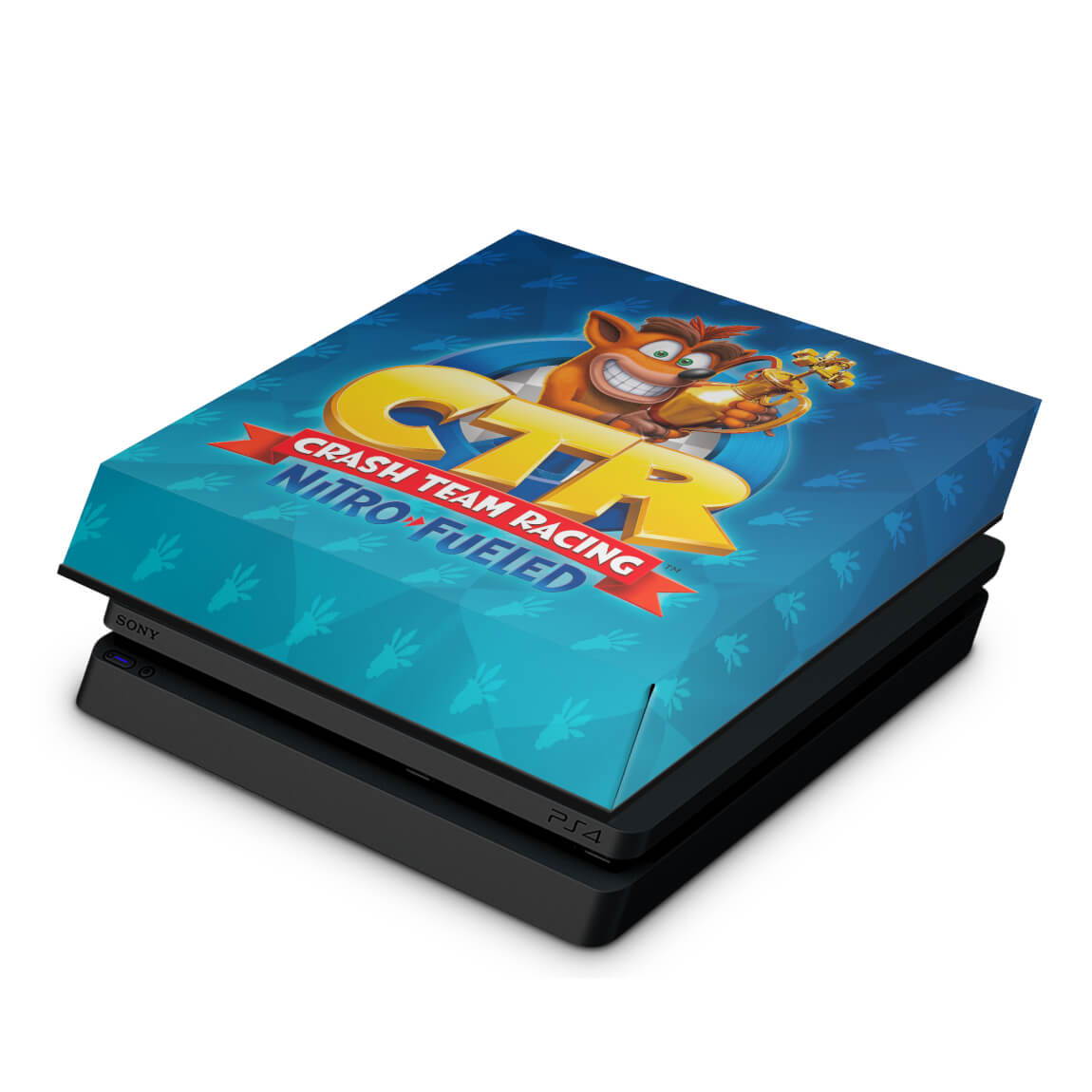 PS4 Slim Capa Anti Poeira - Crash Team Racing CTR