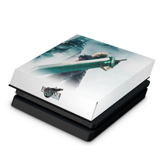PS4 Slim Capa Anti Poeira - Final Fantasy 7 Remake