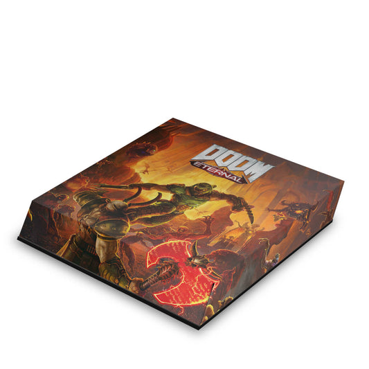 PS4 Slim Capa Anti Poeira - Doom Eternal