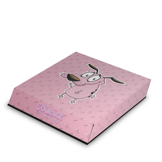 PS4 Slim Capa Anti Poeira - Coragem: O cão covarde