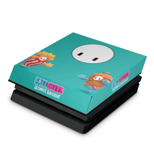 PS4 Slim Capa Anti Poeira - Fall Guys