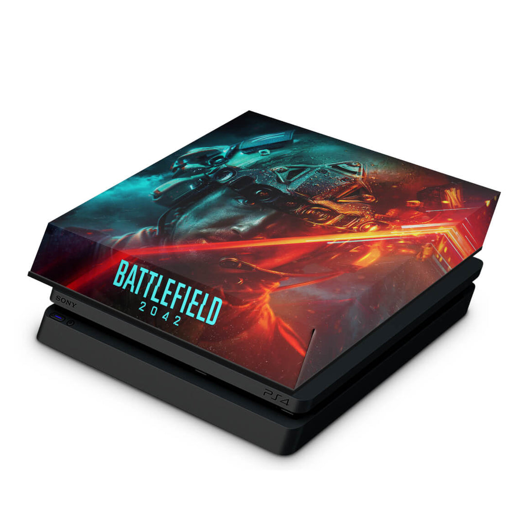 Capa Anti Poeira PS4 Slim - Battlefield 2042