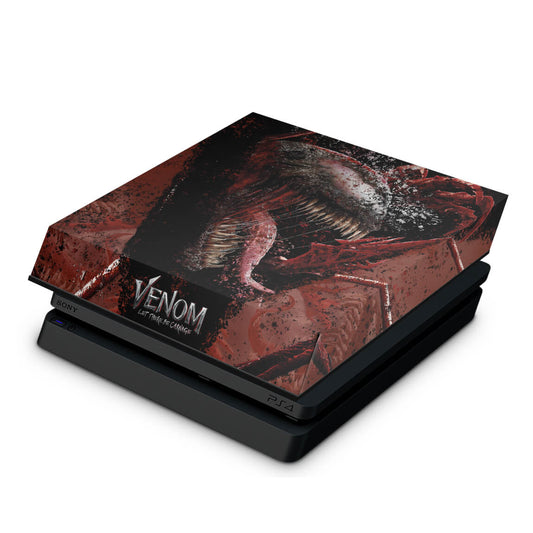 PS4 Slim Capa Anti Poeira - Venom Tempo de Carnificina