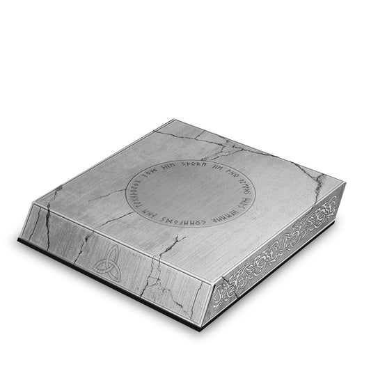 PS4 Slim Capa Anti Poeira - Mjolnir Thor Amor e Trovão