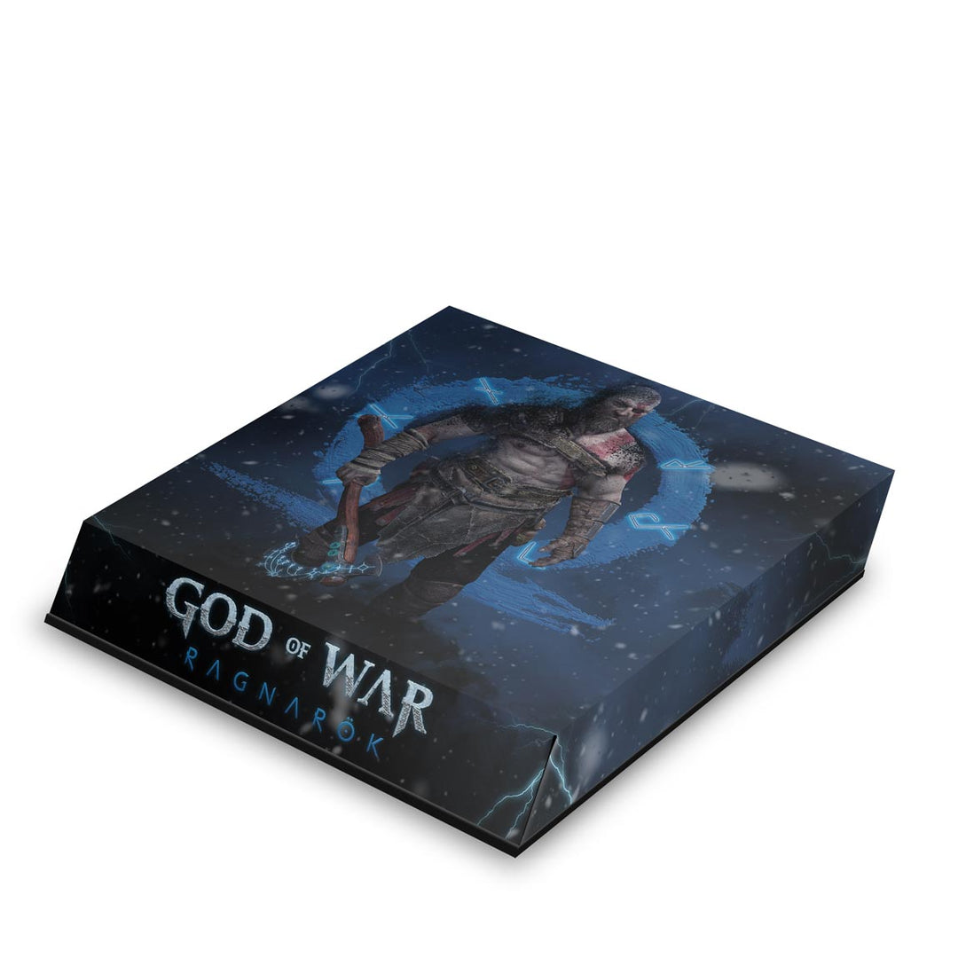 Capa Anti Poeira PS4 Slim - God of War Ragnarok B - Pop Arte Skins - foto 2