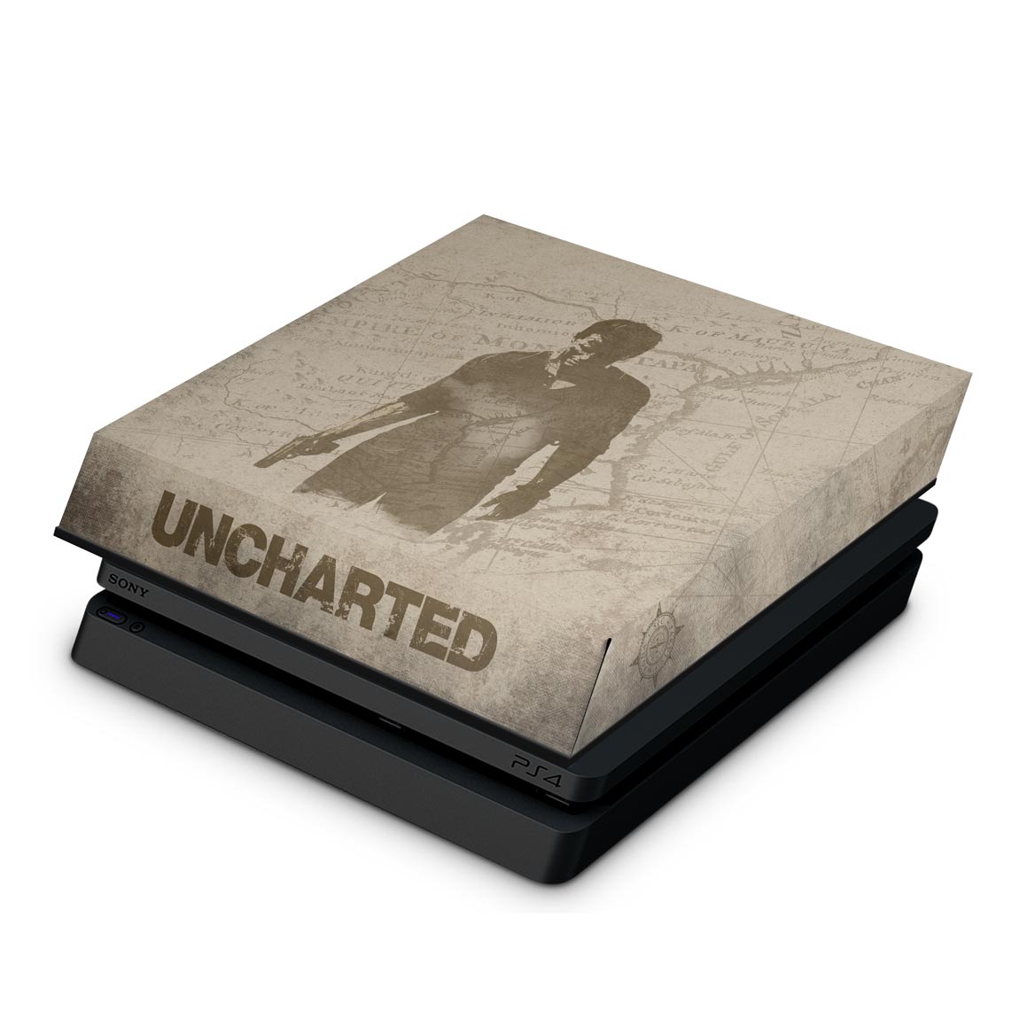 PS4 Slim Capa Anti Poeira - Uncharted