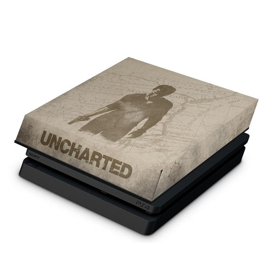 PS4 Slim Capa Anti Poeira - Uncharted
