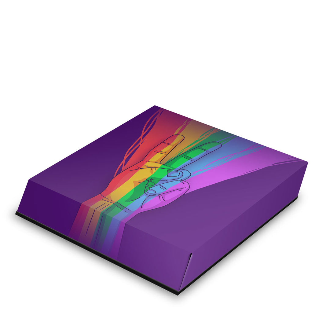 Capa Anti Poeira PS4 Slim - Rainbow Colors Colorido - Pop Arte Skins - foto 2