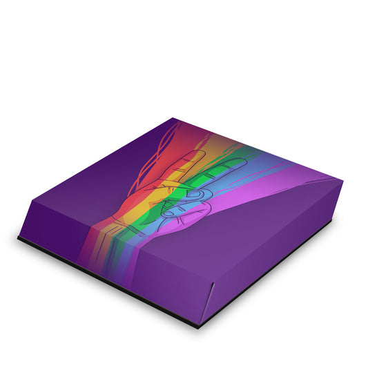 PS4 Slim Capa Anti Poeira - Rainbow Colors Colorido