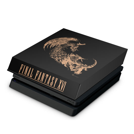 PS4 Slim Capa Anti Poeira - Final Fantasy XVI Edition