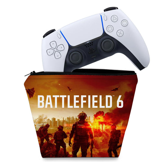 Capa PS5 Controle Case - Battlefield 6