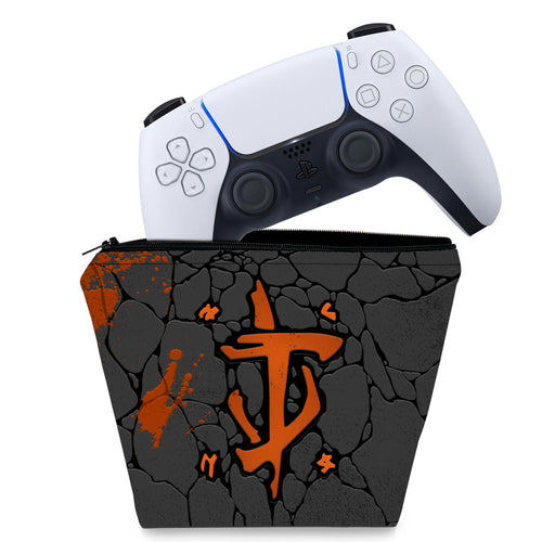 Capa Case PS5 Controle - Doom: The Dark Ages
