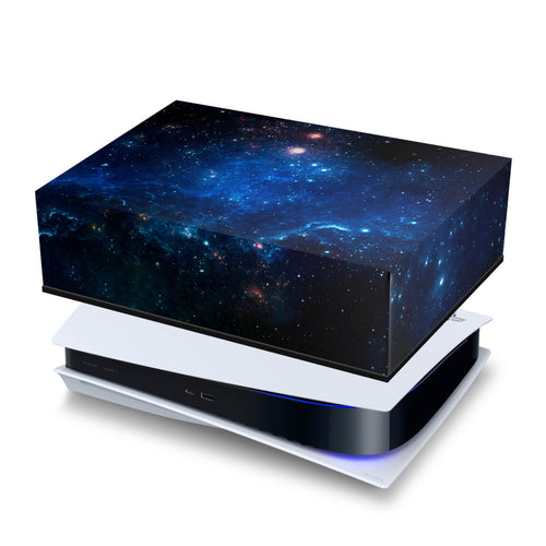 Capa Anti Poeira PS5 Fat Horizontal - Universo Cosmos