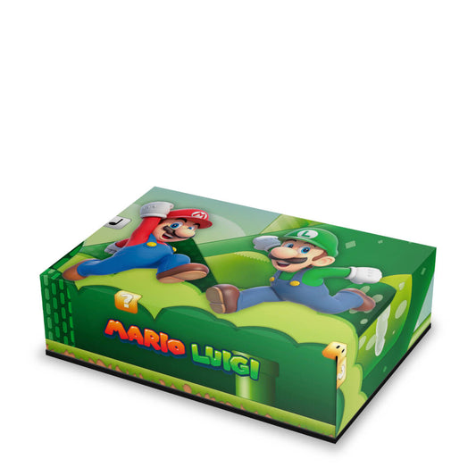 PS5 Fat Capa Anti Poeira Horizontal - Super Mario