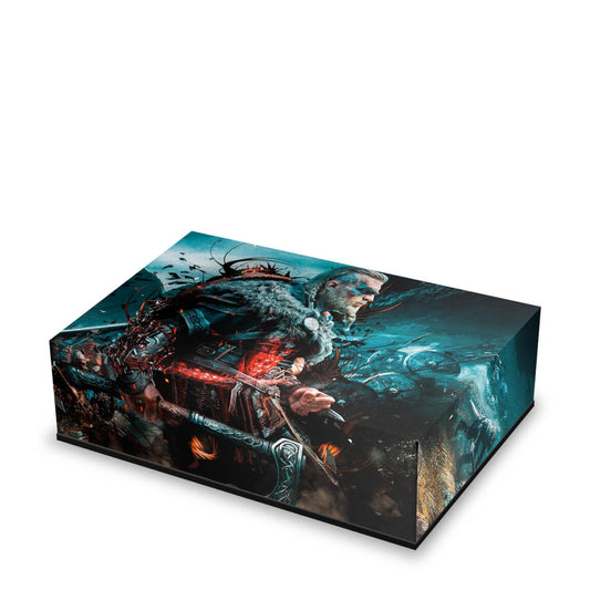 PS5 Fat Capa Anti Poeira Horizontal - Assassin's Creed Valhalla