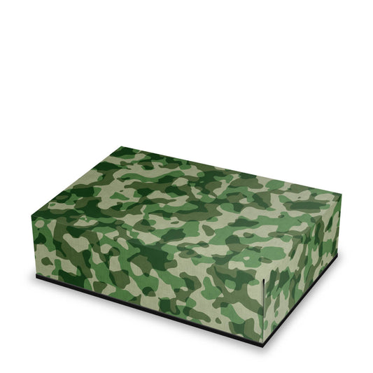 PS5 Fat Capa Anti Poeira Horizontal - Camuflado Verde