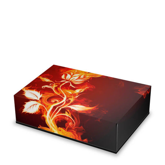 PS5 Fat Capa Anti Poeira Horizontal - Fire Flower