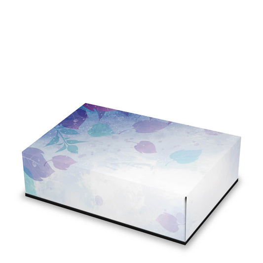 Capa Anti Poeira PS5 Fat Horizontal - Folhas Lilás