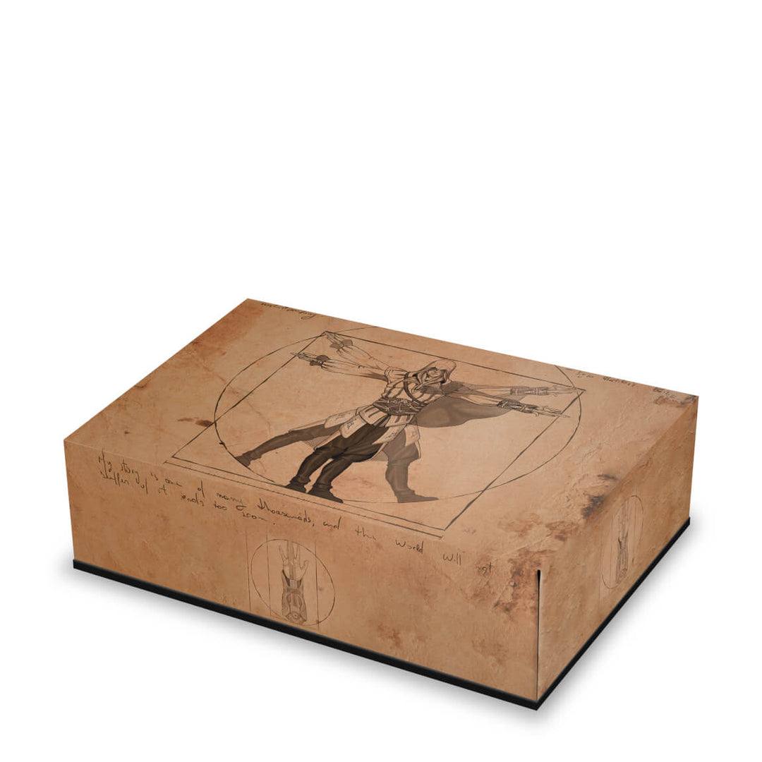 Capa Anti Poeira PS5 Fat Horizontal - Assassin’S Creed Vitruviano - Pop Arte Skins - foto 2