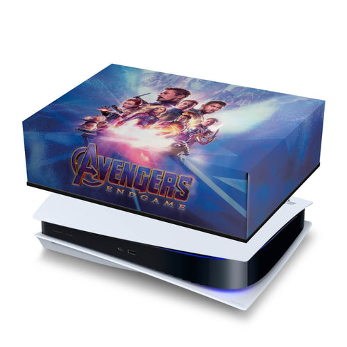 Capa Anti Poeira PS5 Fat Horizontal - Vingadores Ultimato Endgame