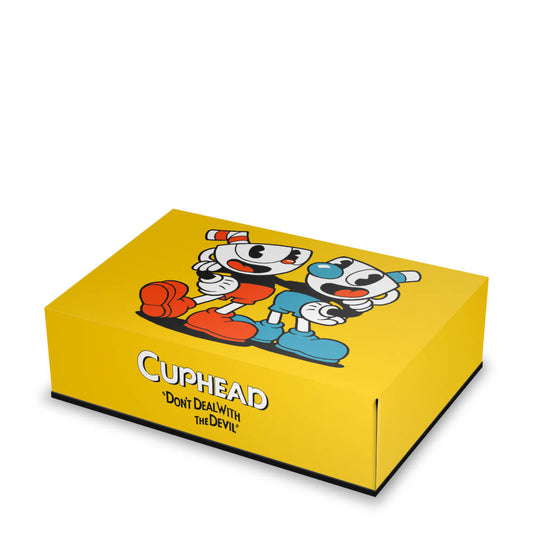 Capa Anti Poeira PS5 Fat Horizontal - Cuphead