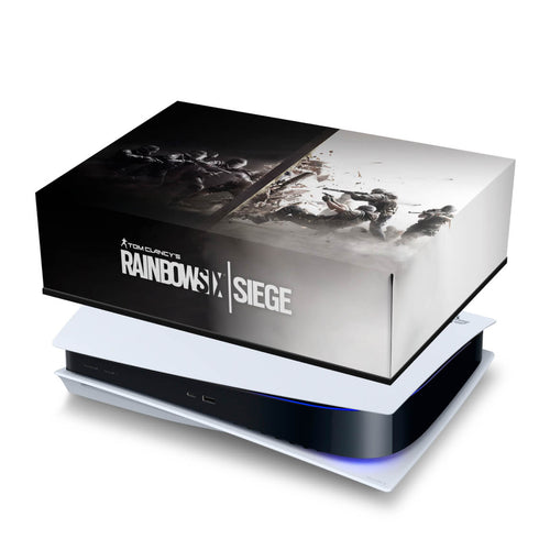 Capa Anti Poeira PS5 Fat Horizontal - Tom Clancy's Rainbow Six Siege