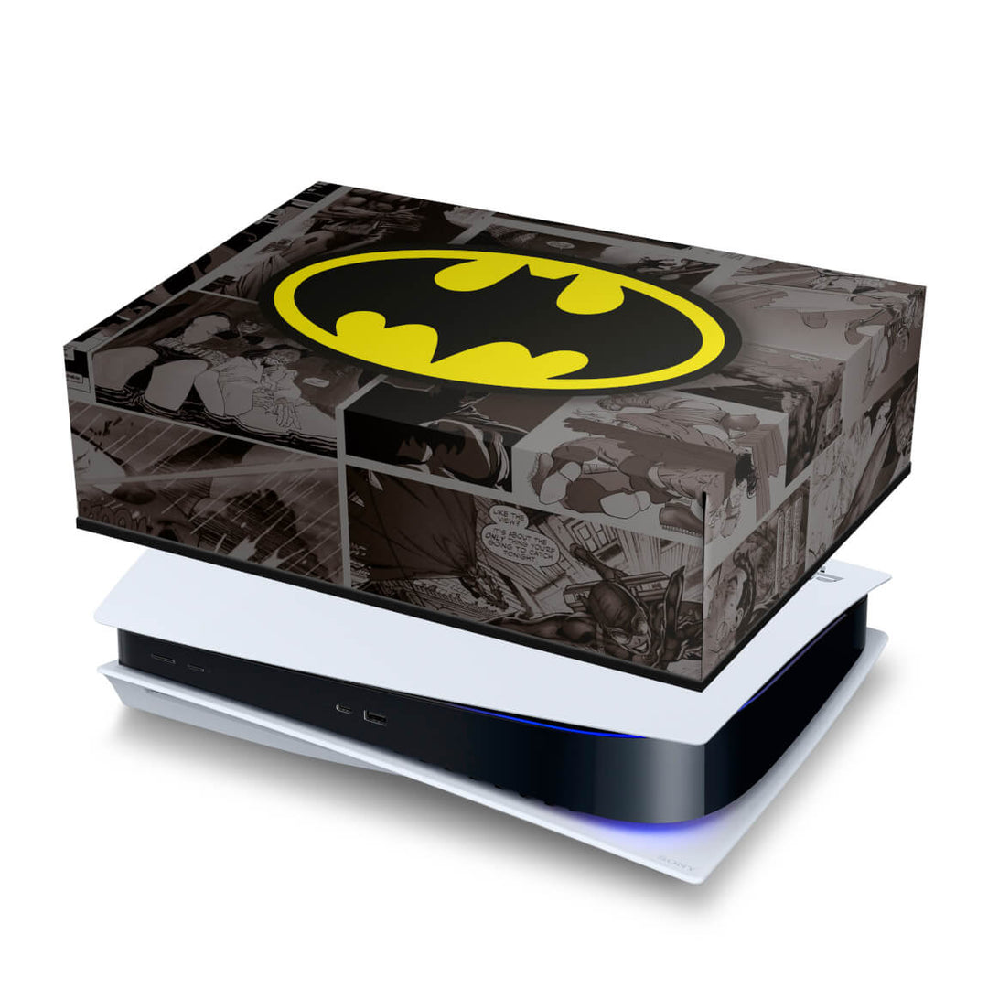PS5 Fat Capa Anti Poeira - Batman Comics