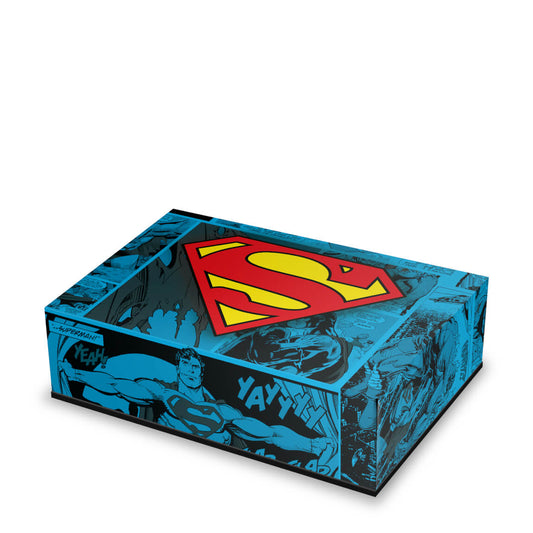 PS5 Fat Capa Anti Poeira Horizontal - Superman Comics