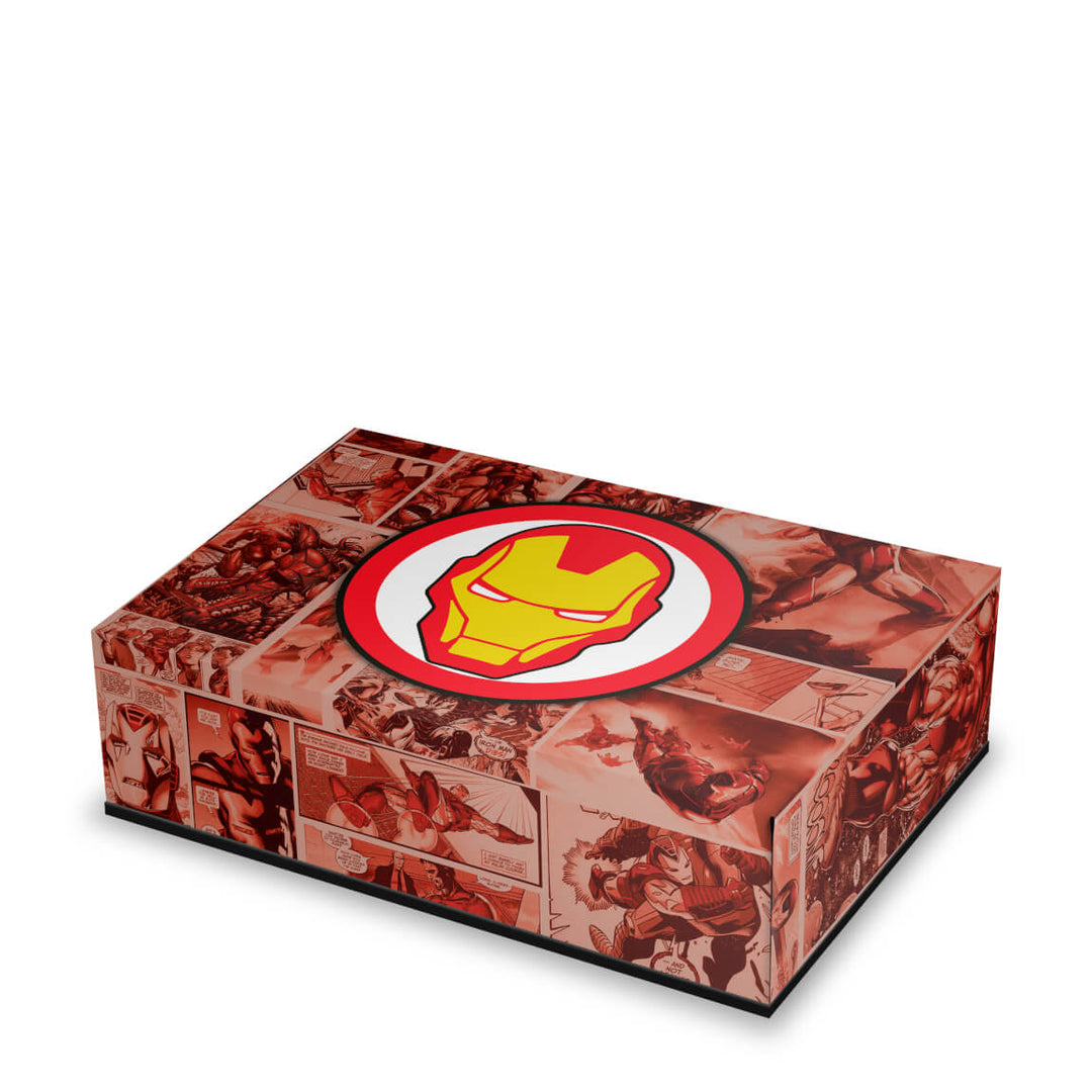 Capa Anti Poeira PS5 Fat Horizontal - Homem De Ferro Comics - Pop Arte Skins - foto 2