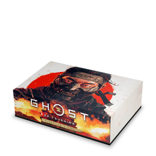 Capa Anti Poeira PS5 Fat Horizontal - Ghost Of Tsushima Director's Cut