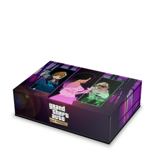 Capa Anti Poeira PS5 Fat Horizontal - GTA The Trilogy