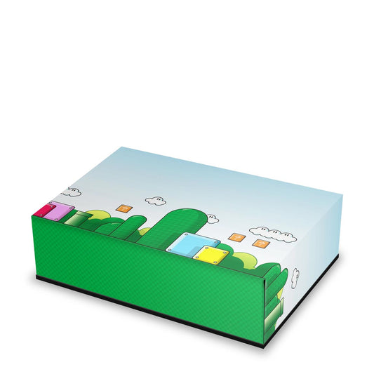 PS5 Fat Capa Anti Poeira Horizontal - Super Mario Bros