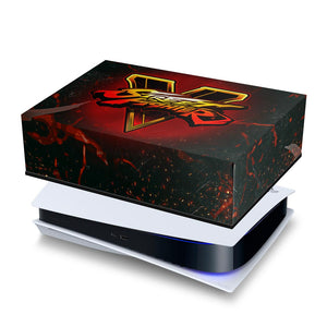 PS5 Fat Capa Anti Poeira - Street Fighter V
