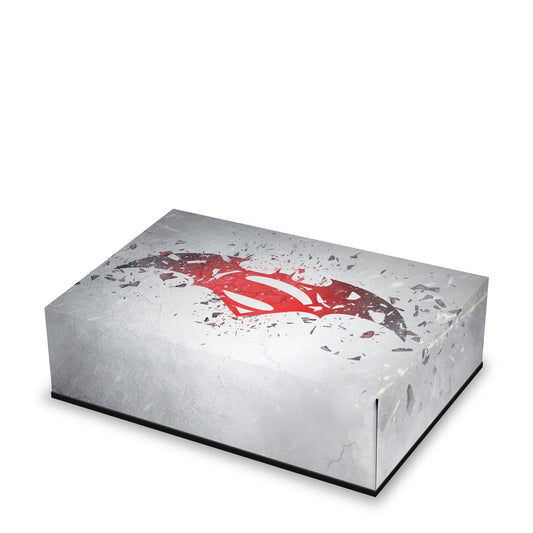 PS5 Fat Capa Anti Poeira Horizontal - Batman Vs Superman Logo