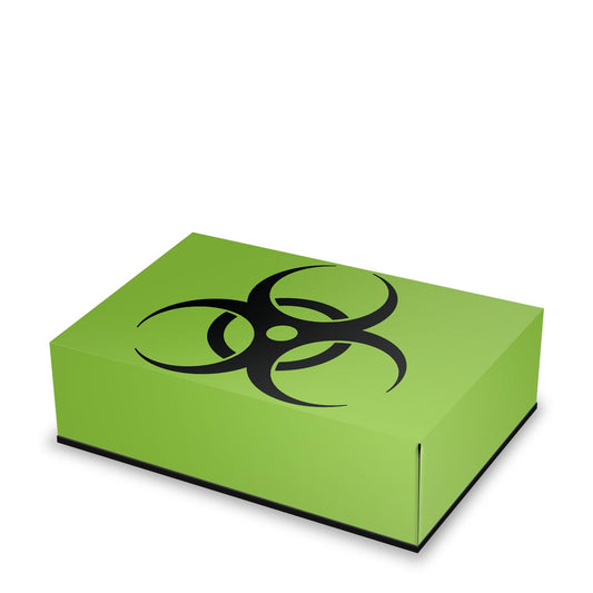 Capa Anti Poeira PS5 Fat Horizontal - Biohazard Radioativo