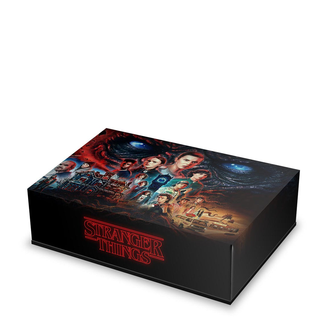 Capa Anti Poeira PS5 Fat Horizontal - Stranger Things - Pop Arte Skins - foto 2