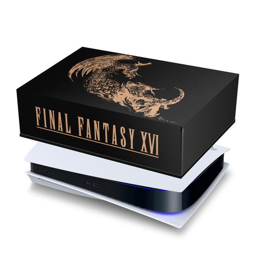 Capa Anti Poeira PS5 Fat Horizontal - Final Fantasy XVI Edition