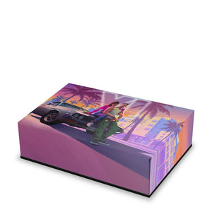 Capa Anti Poeira PS5 Fat Horizontal - GTA 6 VI - Pop Arte Skins - foto 2