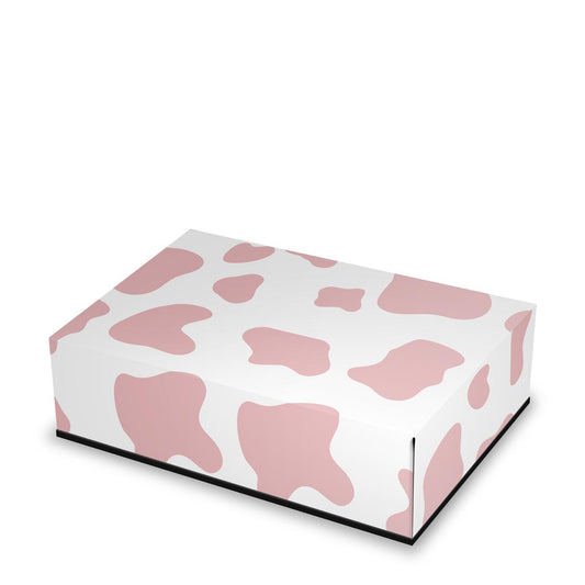 PS5 Fat Capa Anti Poeira Horizontal - Vaquinha Rosa