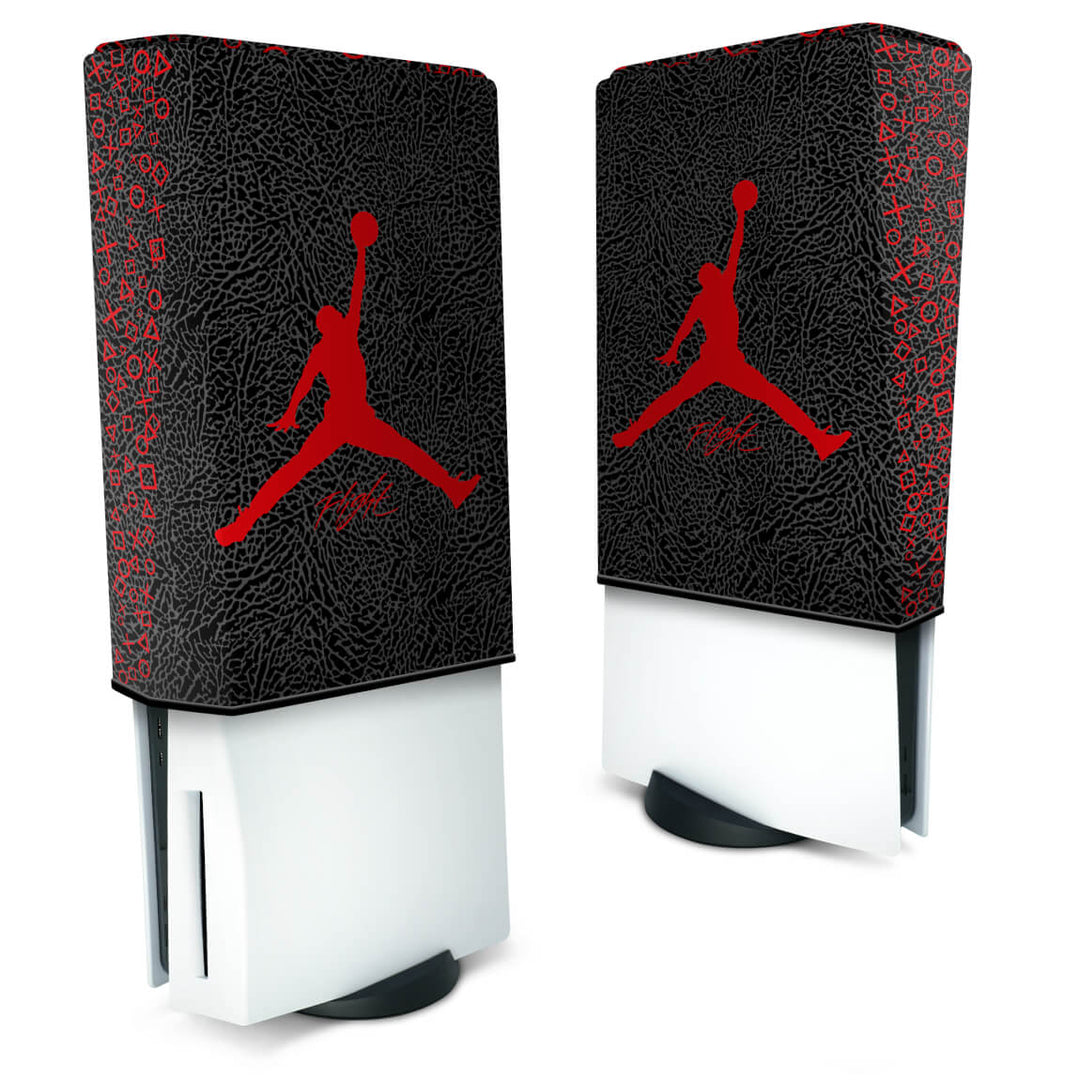 Capa Anti Poeira PS5 Fat Vertical - Jordan Flight