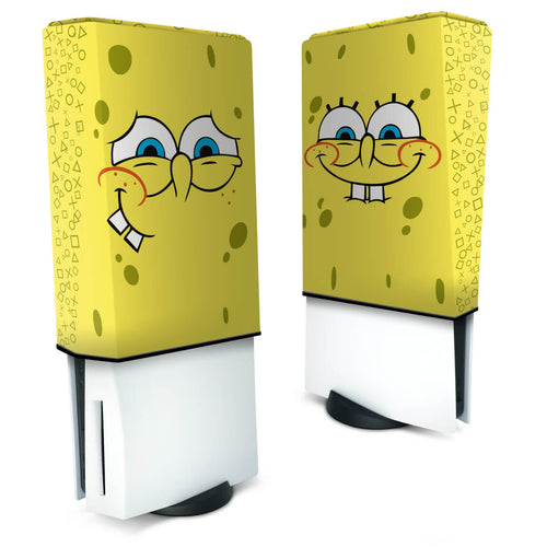 Capa Anti Poeira PS5 Fat Vertical - Bob Esponja