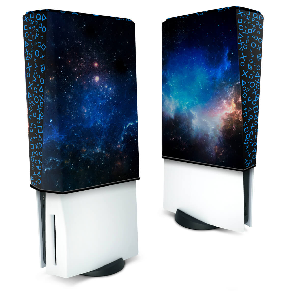 Capa Anti Poeira PS5 Fat Vertical - Universo Cosmos