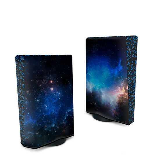 Capa Anti Poeira PS5 Fat Vertical - Universo Cosmos